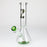 9.5" Gold Cobra beaker glass water bong (Wide)_5