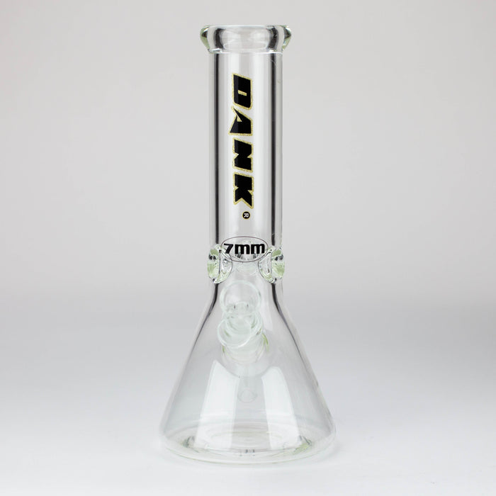 Dank -12" 7mm glass bong with Glitter Logo_6