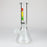 Dank -12" 7mm glass bong with Glitter Logo_3