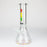 Dank -12" 7mm glass bong with Glitter Logo_4