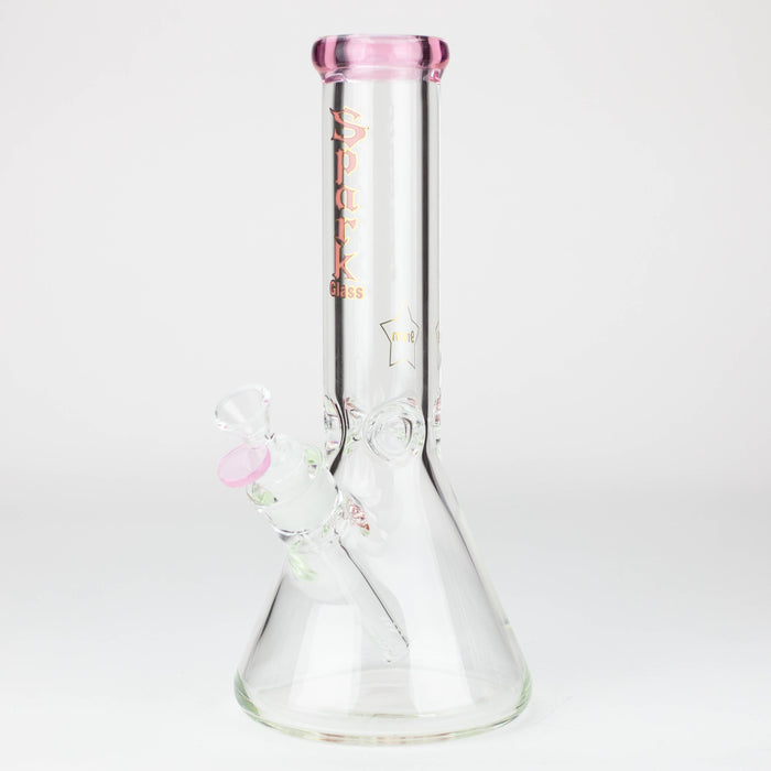 12" SPARK 9 mm glass beaker water bong [GB223]_7