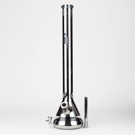 Infyniti | 24"metallic  7mm glass water bong [GP1775]_1