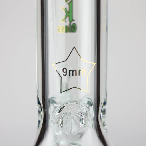 12" SPARK 9 mm glass beaker water bong [GB223]_1