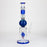 H2O | 15" Gold fumed sphere Glass water bong [H2O-5017]_7