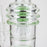 H2O | 21" Dual percolator glass water bong [H2O-5019]_8