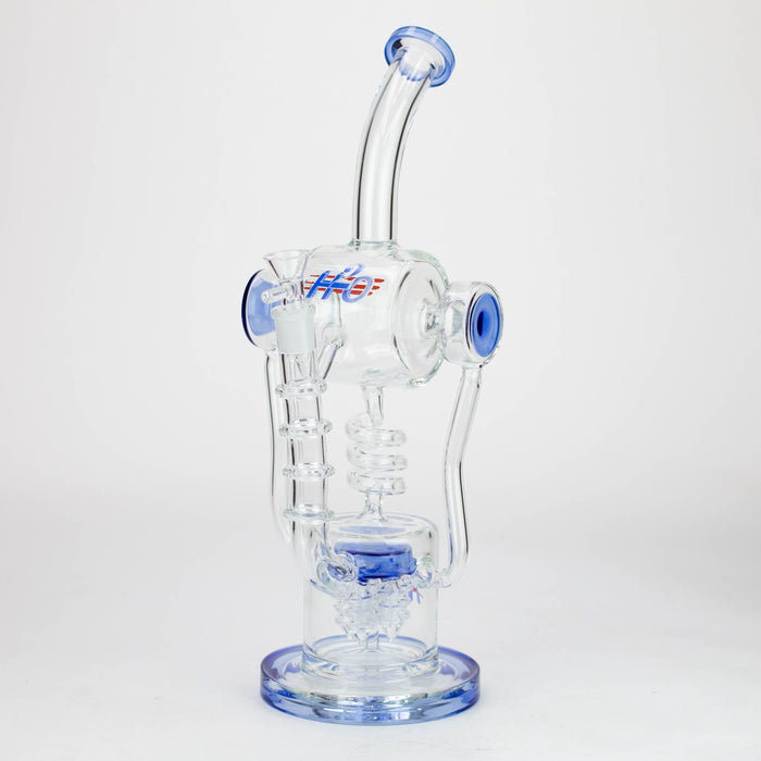 H2O | 14" glass water bong [H2O-5022]_3