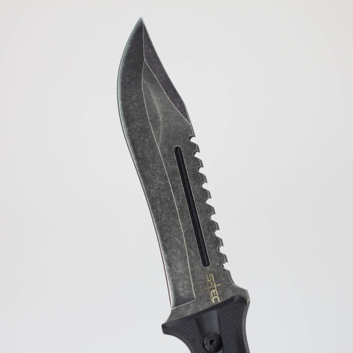 11.8″ Fixed Blade Hunting Knife with G10 Handle [T22001BK]_3