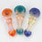 4.5" Gold Fumed Hand Pipe Pack of 2 [10606]_0