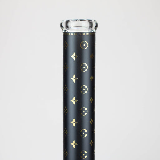 20" Luxury Patterned 9 mm glass water bong [GBT2103]_1