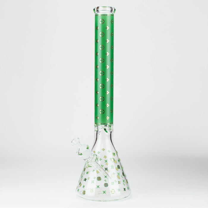 20" Luxury Patterned 9 mm glass water bong [GBT2103]_11