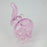 5" Standing elephant color glass hand pipe_6