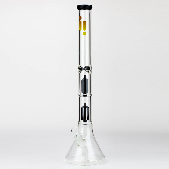 Infyniti | 24" Dual tree 7mm beaker glass water bong_7