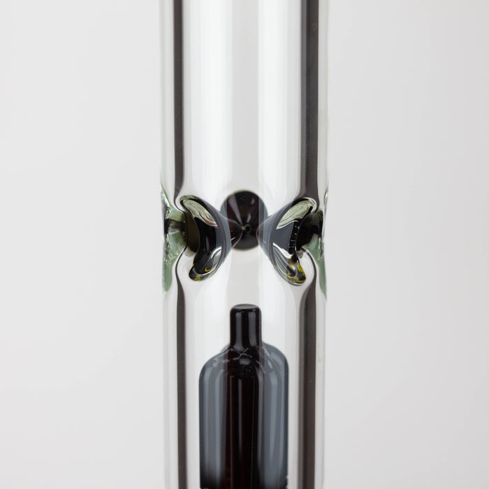 Infyniti | 24" Dual tree 7mm beaker glass water bong_11