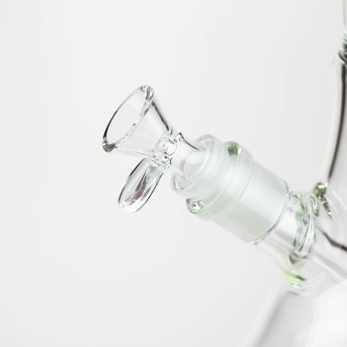 Infyniti | 24" Dual tree 7mm beaker glass water bong_14