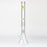 Infyniti | 24" Dual tree 7mm beaker glass water bong_4