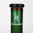 Infyniti |12' Green tube glass water bong_4