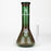 Infyniti |12' Green tube glass water bong_6