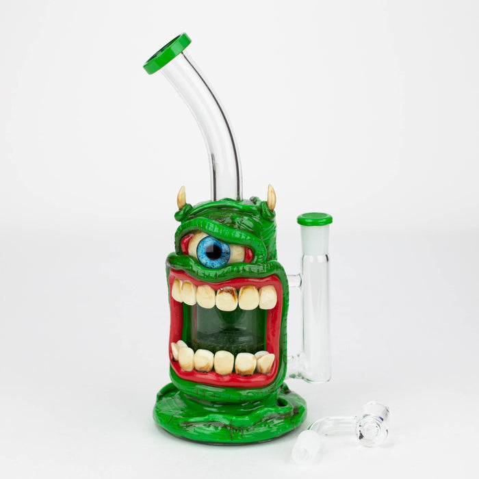 9.5"  Resin 3D glow artwork Dab Rig [TX806]_8