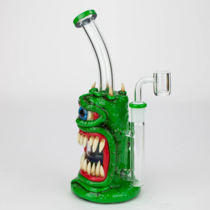 9.5"  Resin 3D glow artwork Dab Rig [TX801]_7