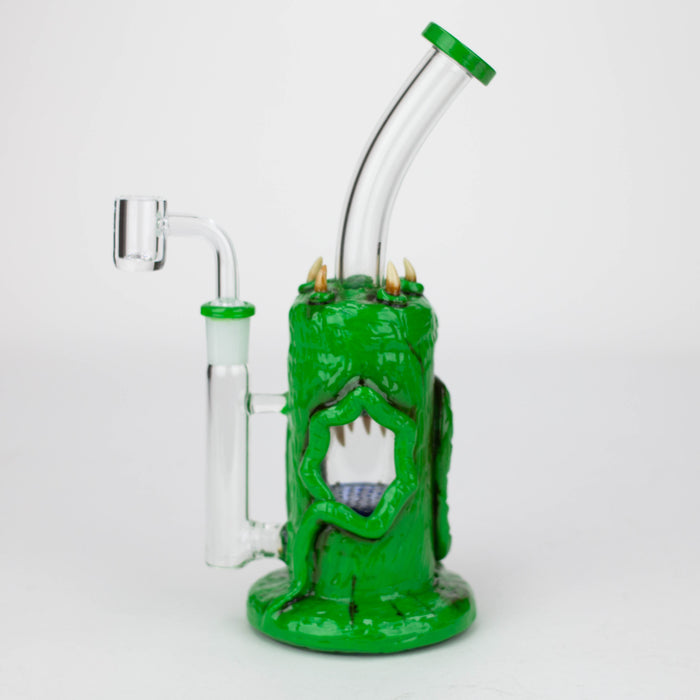 9.5"  Resin 3D glow artwork Dab Rig [TX801]_9