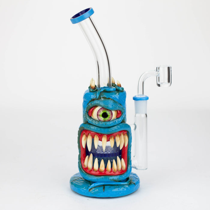 9.5"  Resin 3D glow artwork Dab Rig [TX801]_5