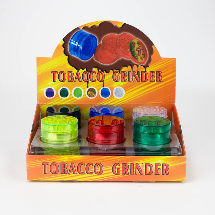 TOBACCO PLASTIC GRINDER 4PT Box of 12_0