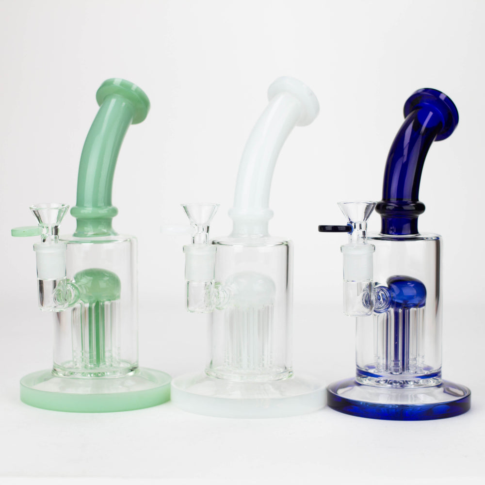 8.5" 8arms perc Glass Bubbler [G31012]_0