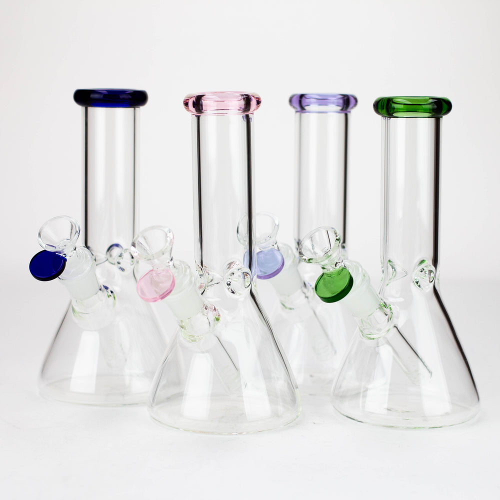 8" Glass beaker water bongs [G23177]_0