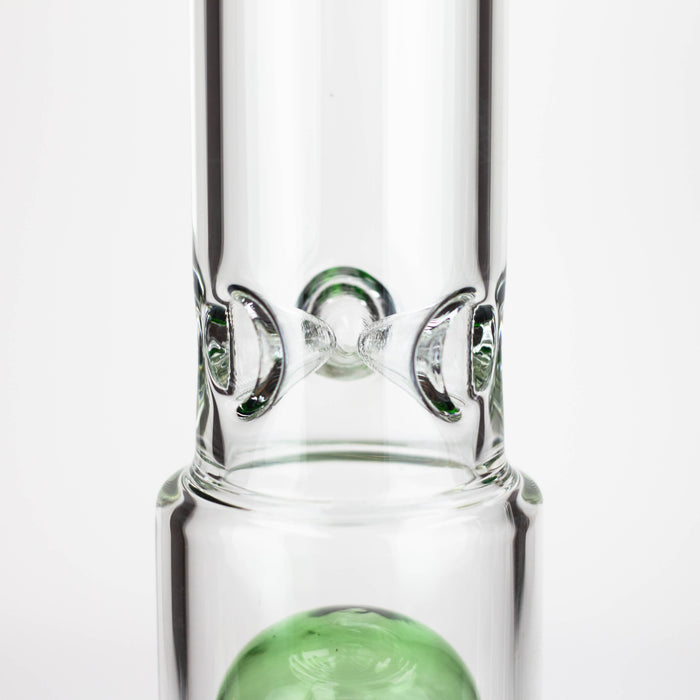 14" Single 8 arms perc, glass water bong [G01037]_8