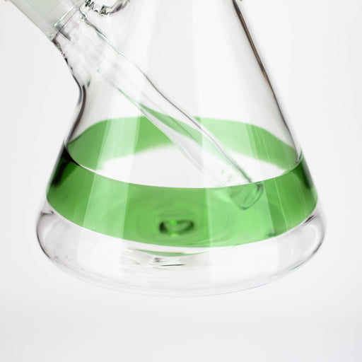 14" Single 8 arms perc, glass water bong [G01037]_1