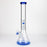 16" Single UFO perc 7mm glass water bong [G11024]_3