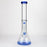 16" Single UFO perc 7mm glass water bong [G11024]_1