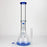 16" Single UFO perc 7mm glass water bong [G11024]_9