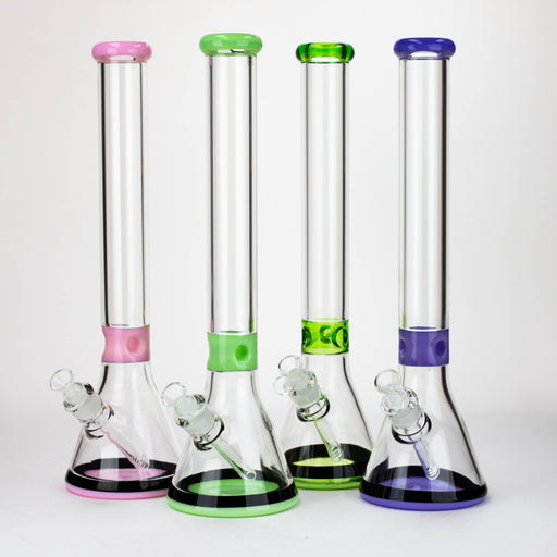 18" Classic 7 mm glass Beaker bong [G23172]_0