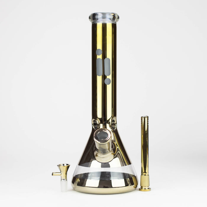 13.5" Infyniti 7 mm metallic beaker bong ( gp2003 )_2