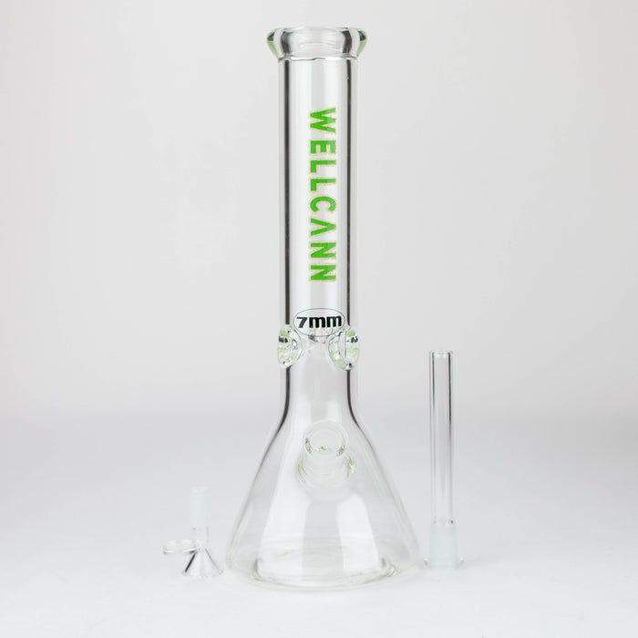 WellCann | 14" 7mm Beaker glass Bong_7