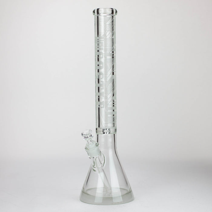 Castle Glassworks | 18" laser etched Tube Beaker Bong_10