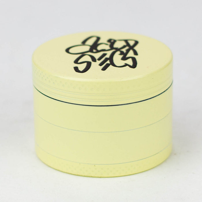 Acid Secs 4 parts 50mm Glow-in-the-Dark metal herb grinder_9