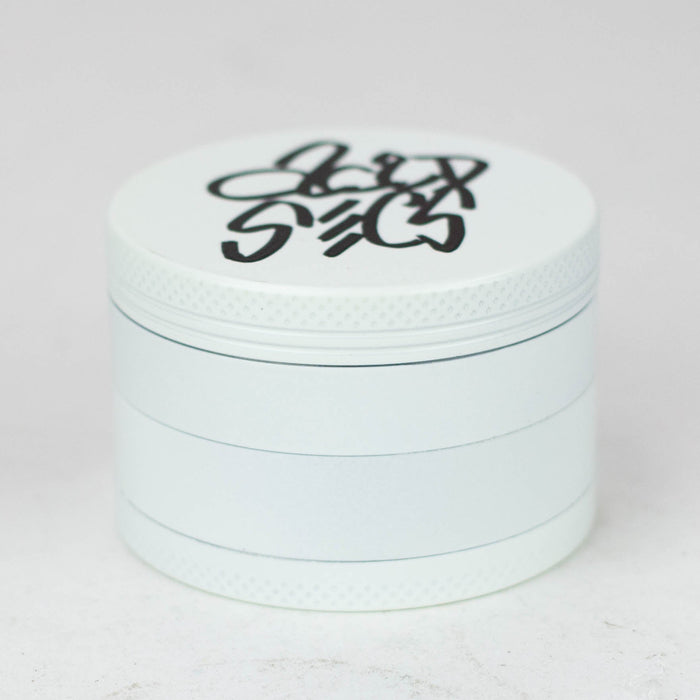 Acid Secs 63mm 4 parts Glow-in-the-Dark metal herb grinder_5