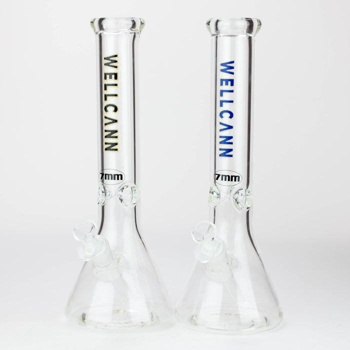 WellCann | 14" 7mm Beaker glass Bong_0