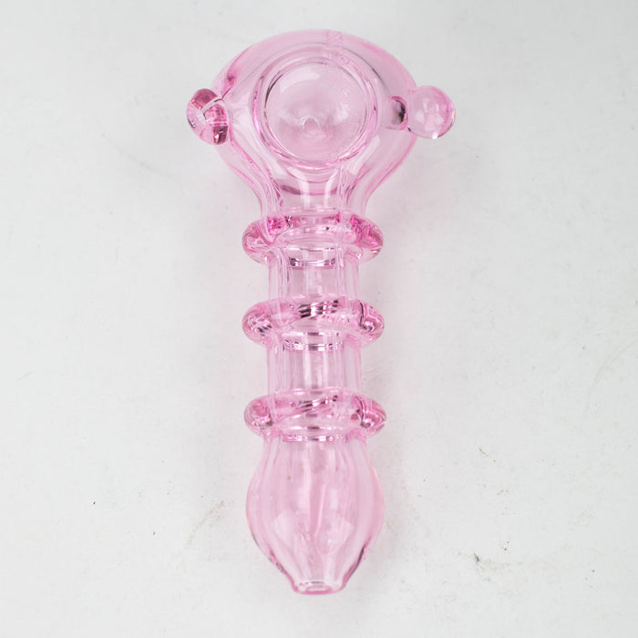 5" Delux pink tube Hand Pipe [10934]_3