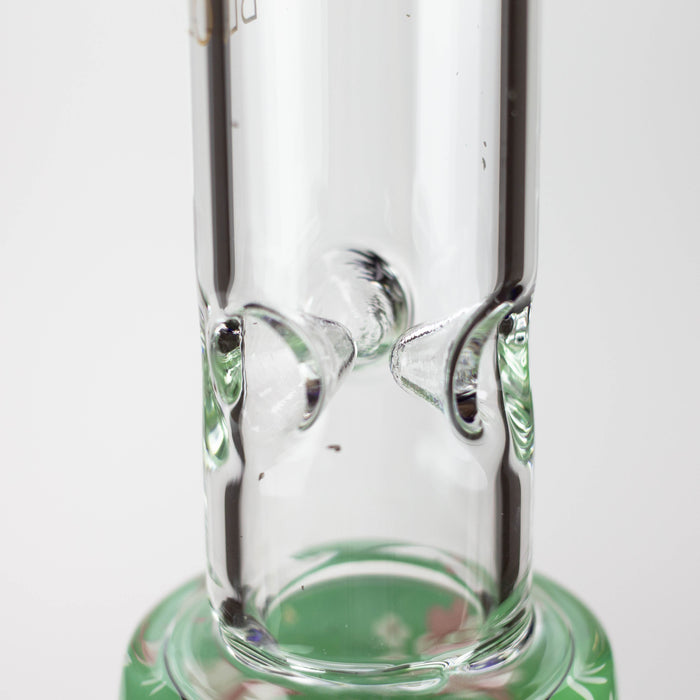 BLO | 13" Flower decal glass bong_3