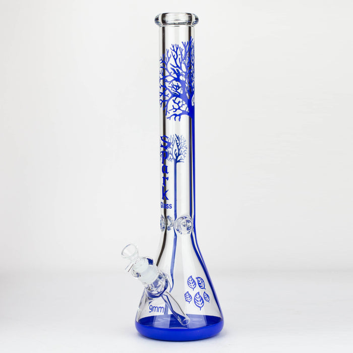 Spark | 18" Tree of life 9 mm glass water bong_11