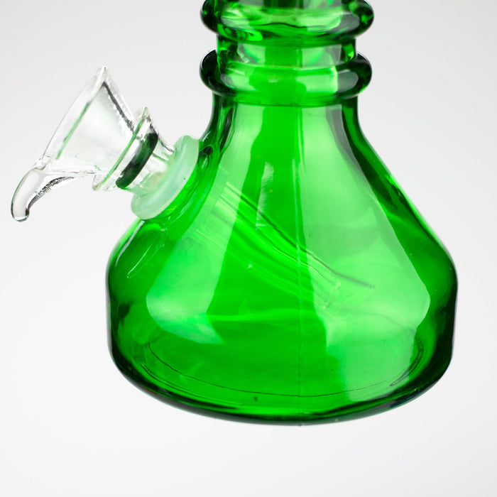 6" heavy color soft glass water bong_10