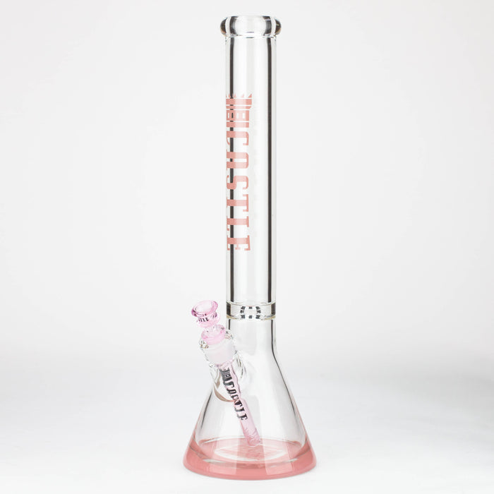 Castle Glassworks | 18" Beaker 9mm Glass bong – Color Logo_7