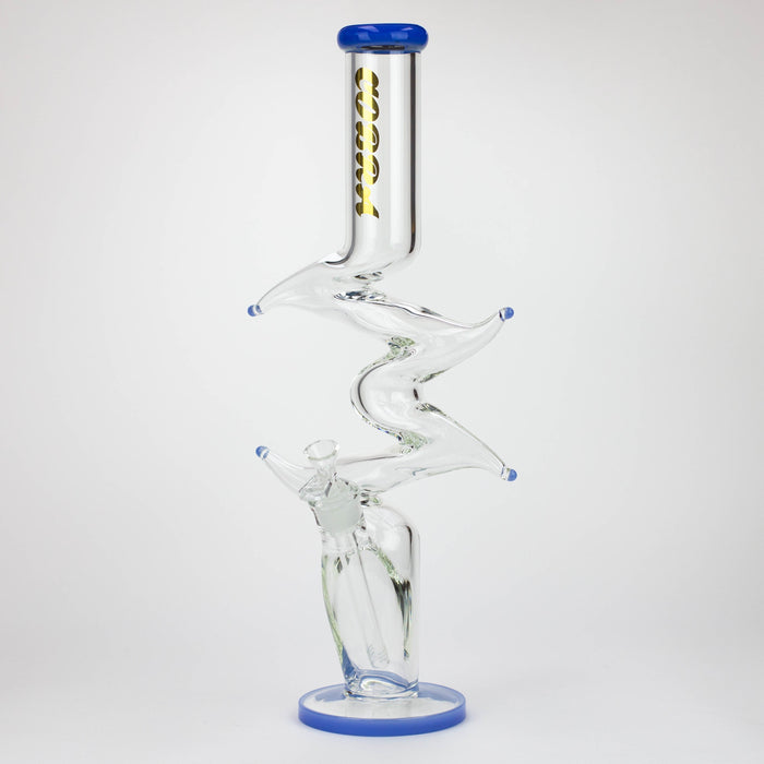 COBRA | 19" Zig-zag glass water bong_2