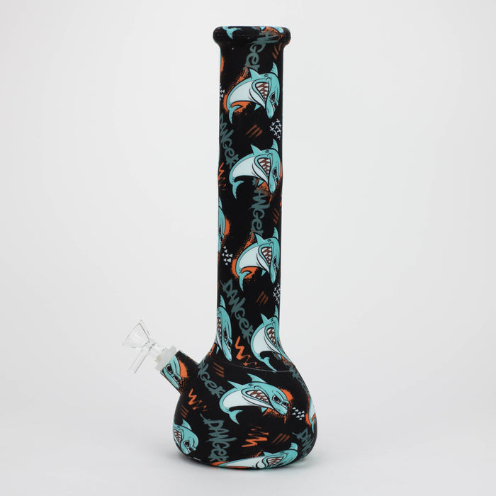 15" Silicone Bong With Assorted Graphics [7050093B]_3