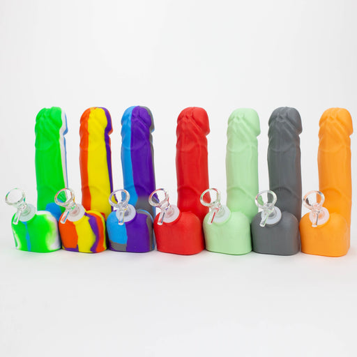 7" Silicone Penis Shape Bong [7050155B]_1