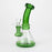 7"  Color glass water bong with percolator[BH74x]_3