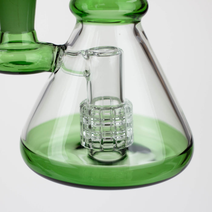 7"  Color glass water bong with percolator[BH74x]_6